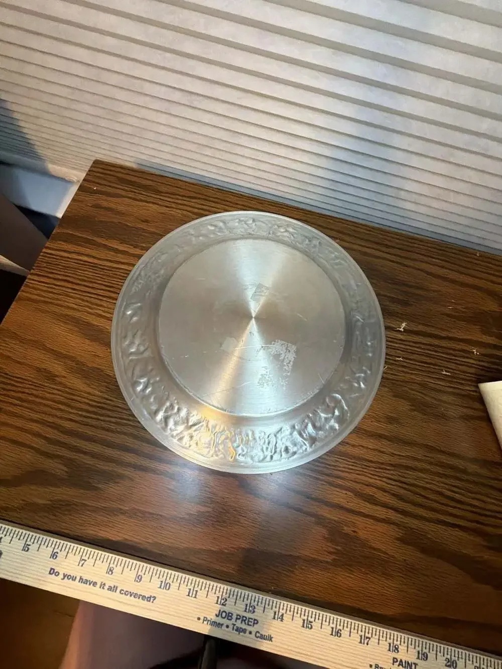 Vintage Boma Pewter Plate Haida First Nations Design Platter